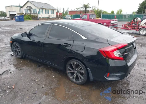 2021 Honda Civic Sport z USA, uszkodzony, nr VIN 2HGFC2F83MH521744